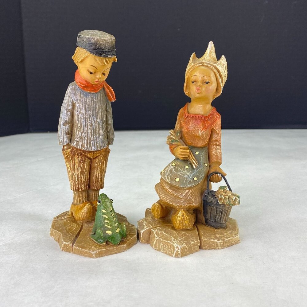 Vintage Copy Verb HM Dutch Holland Figurines Boy Girl